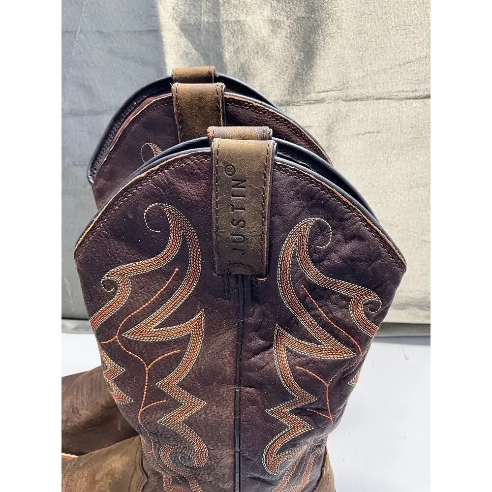 Men's Stampede Western Boots - Waxy Brown
